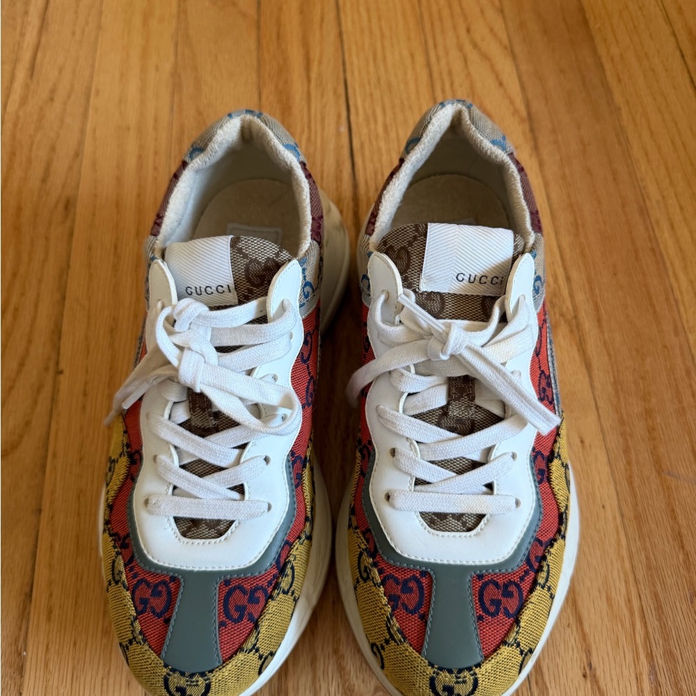 Gucci Multicolor Rhyton Sneakers - Picture 11 of 13